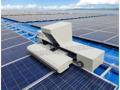 屋面電站專用光伏板清掃機(jī)器,光伏無水清潔機(jī)器