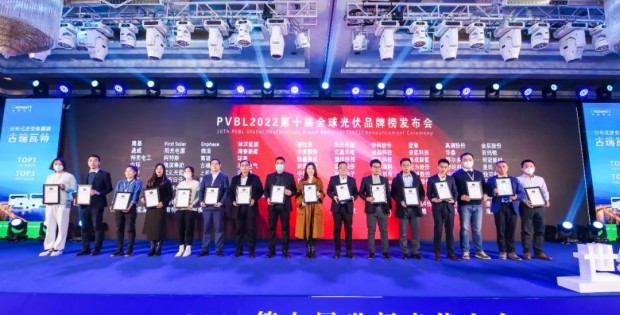 重磅！2022全球光伏100強(qiáng)品牌在上海發(fā)布（附名單）