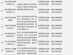 208家企業(yè)被永久拉黑！17家企業(yè)取消參與資格2-3年！大唐光伏供應(yīng)商黑名單公布（1-10批）！
