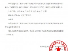 中標(biāo) | 湖北省電力裝備有限公司中標(biāo)天津雙口鎮(zhèn)分散式風(fēng)電項(xiàng)目風(fēng)機(jī)箱變系統(tǒng)采購項(xiàng)目