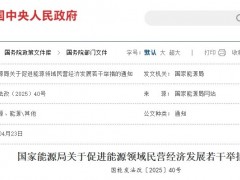 國家能源局：支持民企“走出去” 開展氫能等綠色能源項(xiàng)目合作